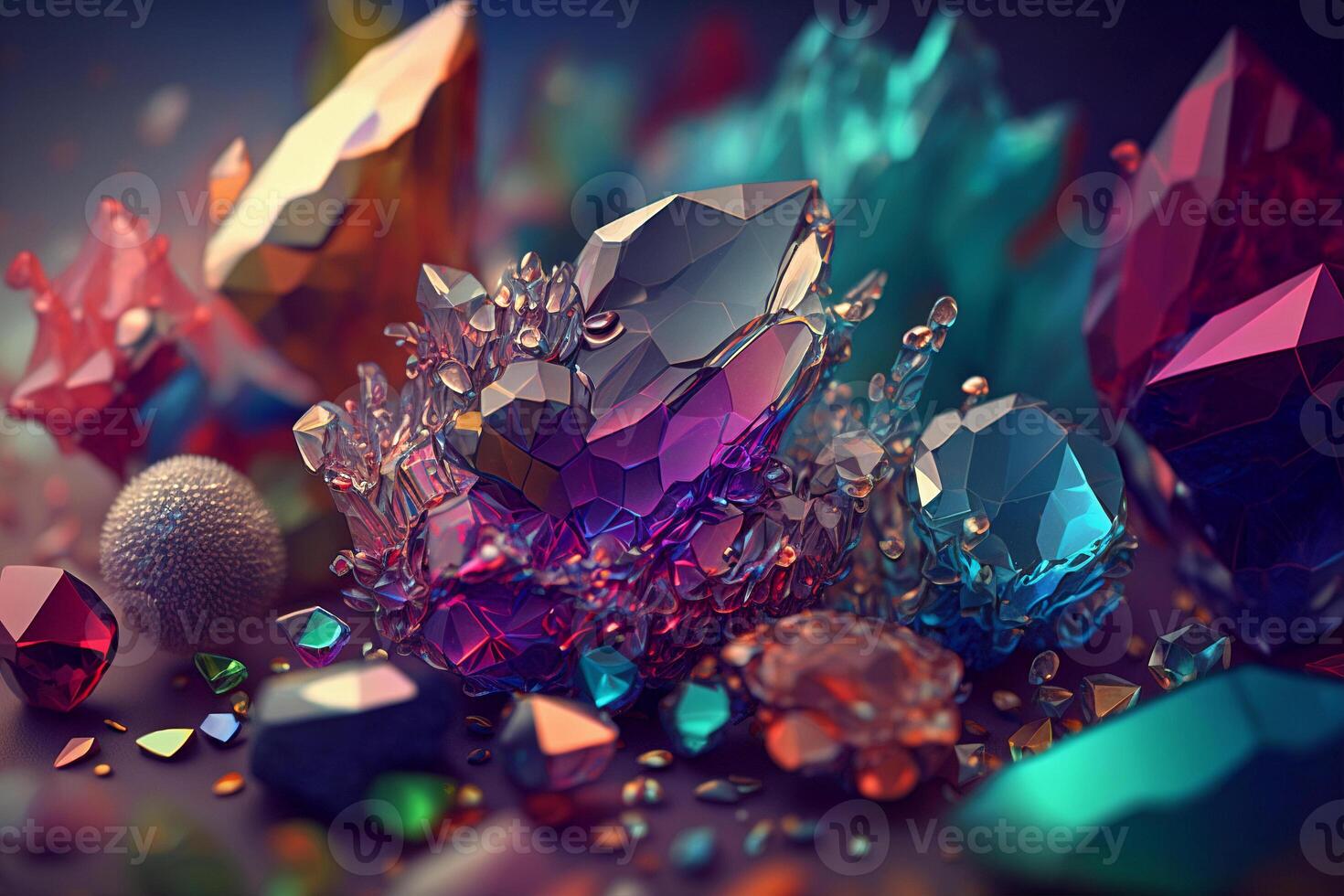 Crystal for focus
